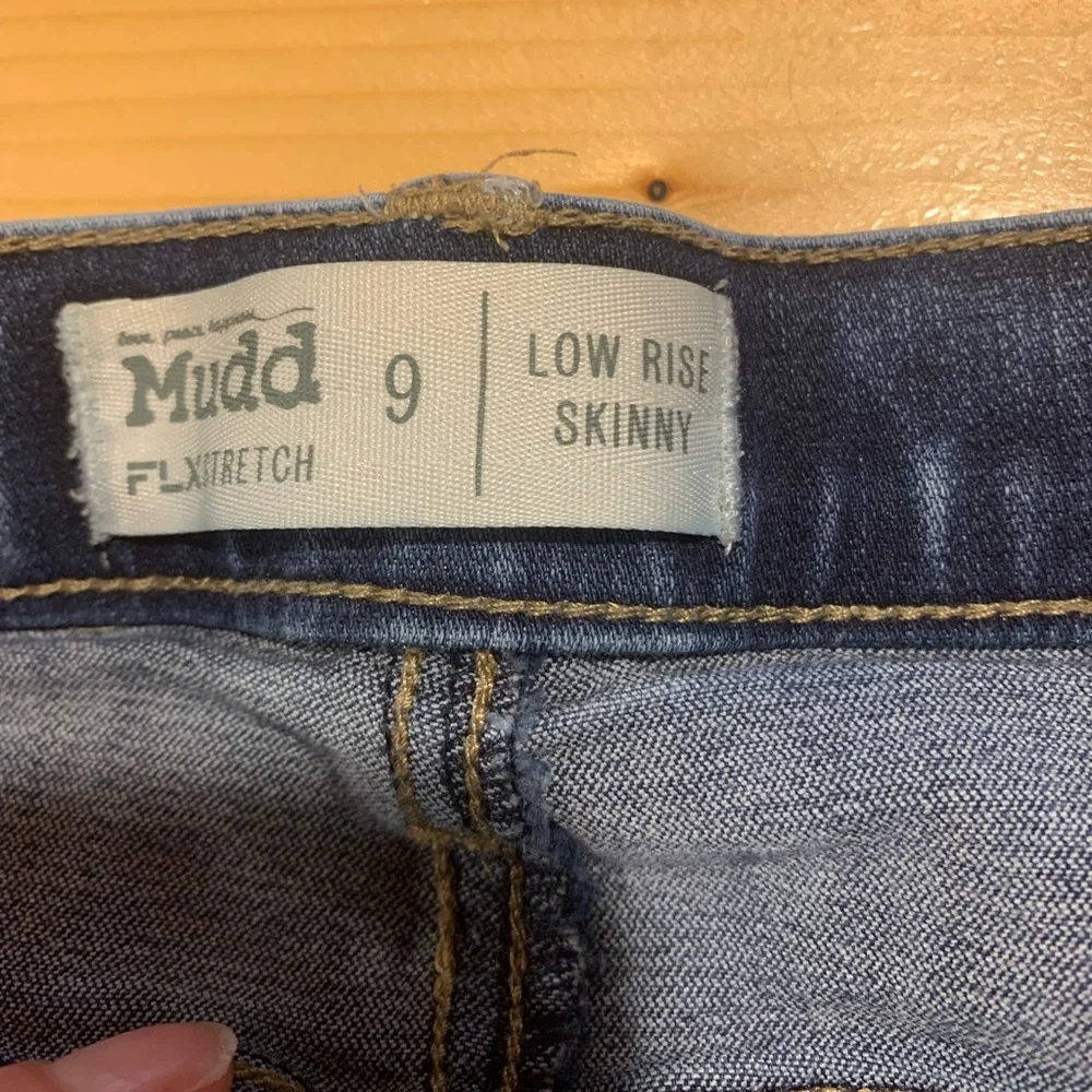 ripped skinny blue jeans - Picture 5 of 9